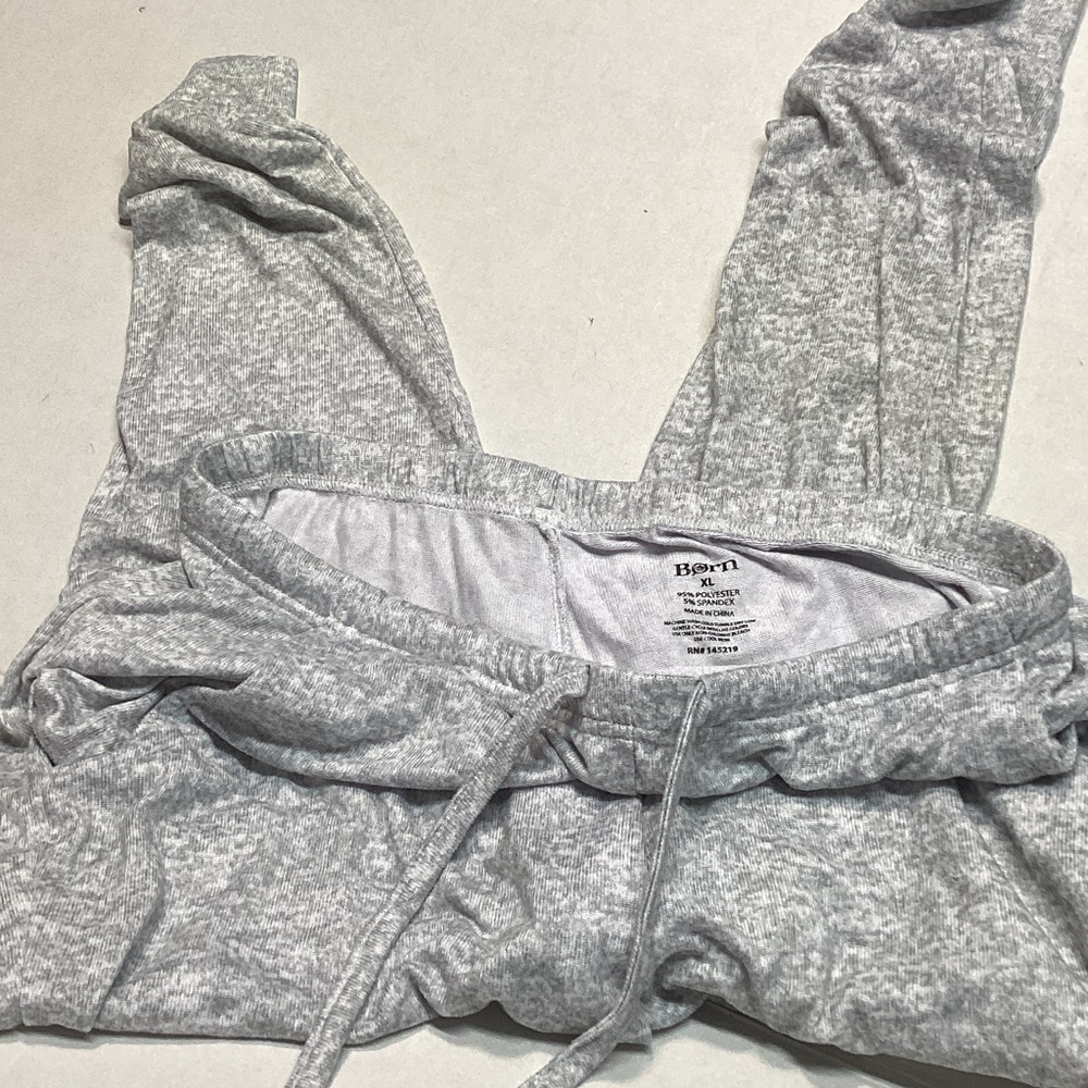 Born Heather Gray Lounge Pants size XL